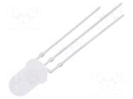 LED; yellow/red; 5mm; 16÷32mcd,25÷50mcd; Front: convex; 1.7÷2.4VDC EVERLIGHT
