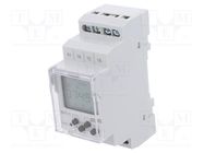 Programmable time switch; Range: 1 year; SPDT; 230VAC; IP10,IP40 ELKO EP