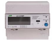 Counter; digital,mounting; for DIN rail mounting; LCD; Inom: 5A F&F