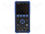 Handheld oscilloscope; 70MHz; 8bit; LCD 3,5"; Ch: 2; 250Msps; 8kpts OWON