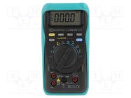 Digital multimeter; LCD; (6000); 2,5x/s; VAC: 6V,60V,600V KYORITSU