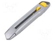 Knife; universal; Tool length: 165mm; W: 18mm; INTERLOCK STANLEY