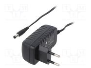 Power supply: switching; mains,plug-in; 9VDC; 1A; 9W; Plug: EU; POSB POS