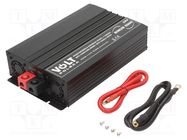 Converter: DC/AC; 2500W; Uout: 230VAC; 21÷28VDC; Ppeak: 5000W; 24V VOLT POLSKA