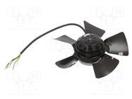 Fan: AC; axial; 230/400VAC; Ø250x85mm; 1685m3/h; 72dBA; ball; IP44 EBM-PAPST