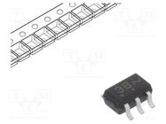 Transistor: PNP x2; bipolar; 65V; 0.1A; 0.3W; SC70-6,SC88,SOT363 ONSEMI