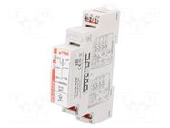 Relay: installation; bistable,impulse; DPST-NO; 8A; max.300VDC RELPOL