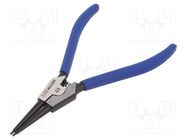 Pliers; for circlip; external; 19÷60mm; Pliers len: 180mm KING TONY