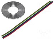 Wire: ribbon; TLWY; 6x0.22mm2; stranded; Cu; unshielded; PVC; 150V TECHNOKABEL