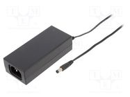 Power supply: switching; 12VDC; 3.34A; Out: 5,5/2,1; 40W; 90÷264VAC POS