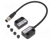 Safety switch: magnetic; F3S-TGR-N_C; NC x2 + NO; IP67; plastic OMRON
