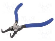 Pliers; for circlip; internal; 12÷28mm; Pliers len: 125mm; angular KING TONY