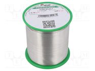 Tin; lead free; Sn99,3Cu0,7; 0.7mm; 500g; reel; 227°C; 3%; Flux: SW32 