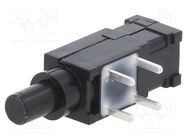 Switch: push-button; Pos: 2; SPST-NO; 2A/48VAC; 1.2A/48VDC; IP40 SCHURTER