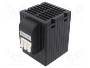 Heater; 7H; 250W; 120VAC,230VAC; IP20; vertical; 30m3/h; 30°C; 1A FINDER