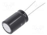 Capacitor: electrolytic; low ESR; THT; 1000uF; 63VDC; Ø16x25mm PANASONIC