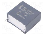 Capacitor: polypropylene; DC-Link; 6.5uF; ESR: 8.7mΩ; THT; ±5%; C4AQ KEMET