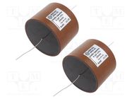 Capacitor: aluminum-polypropylene-paper; 8.2uF; 250VDC; ±5%; THT MIFLEX