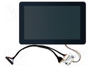 Display: LCD; graphical; 1280x800; 246.97x165.6x4.32mm; 10"; LED EVEO