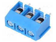 Connector: PCB terminal block; terminal; 16A; 250V; angled 90° XINYA