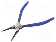 Pliers; for circlip; internal; 40÷100mm; Pliers len: 250mm KING TONY