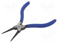 Pliers; for circlip; internal; 12÷28mm; Pliers len: 125mm KING TONY