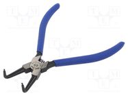 Pliers; for circlip; internal; 19÷60mm; Pliers len: 170mm KING TONY