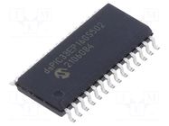 IC: dsPIC microcontroller; 16kB; 2kBSRAM; SO28; DSPIC; 1.27mm; tube MICROCHIP TECHNOLOGY