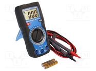 Digital multimeter; LCD; 3,5 digit (2000); VAC: 200V,600V PEAKTECH