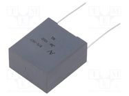 Capacitor: polypropylene; R75; 0.56uF; 26.5x29.5x14.5mm; THT; ±5% KEMET