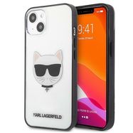 Karl Lagerfeld KLHCP13SHCHCK iPhone 13 mini 5,4" transparent Ikonik Choupette, Karl Lagerfeld