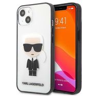 Karl Lagerfeld KLHCP13SHIKCK iPhone 13 mini 5,4" transparent Ikonik Karl, Karl Lagerfeld