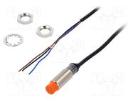 Sensor: inductive; OUT: PNP / NO; 0÷4mm; 10÷30VDC; M12; IP67; 200mA AUTONICS