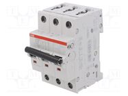 Circuit breaker; 400VAC; Inom: 32A; Poles: 3; Charact: C; 10kA; IP20 ABB