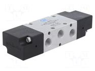 Pneumatic valve; Working press: -0.9÷10bar; 5/2 bistable PNEUMAT