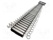 Wrenches set; combination spanner; 25pcs. BETA