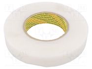 Tape: sealing; W: 25mm; L: 11m; Thk: 1mm; natural (transparent); 400% 3M