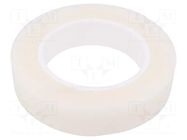 Tape: sealing; W: 50mm; L: 5.5m; Thk: 1mm; natural (transparent) AFTC