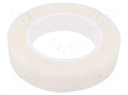 Tape: sealing; W: 25mm; L: 5.5m; Thk: 1mm; natural (transparent) AFTC