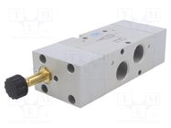 Electromagnetic valve; 2.5÷10bar; 3/2 NC; Thread: G 1/2"; 9mm PNEUMAT