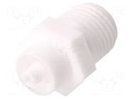 Adapter; Luer Lock; for dispensing cartridges; polypropylene FISNAR