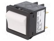 Circuit breaker; Urated: 240/415VAC; 5A; 3PST; Poles: 3; SNAP-IN SCHURTER