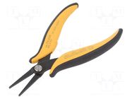 Pliers; smooth gripping surfaces,flat,elongated; 160mm PIERGIACOMI
