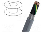 Wire; MOTIONLINE® ADVANCED; 7G0.5mm2; unshielded; 600V; Cu; grey NEXANS