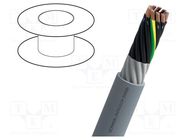 Wire; MOTIONLINE® ADVANCED; 12G0.5mm2; unshielded; 600V; Cu; grey NEXANS