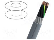 Wire; MOTIONLINE® ADVANCED; 25G0.5mm2; unshielded; 600V; Cu; grey NEXANS