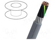 Wire; MOTIONLINE® ADVANCED; 25G0.5mm2; unshielded; 600V; Cu; grey NEXANS