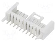 Connector: IDC; socket; male; PIN: 10; PZK1200; straight; THT; 2.54mm TOMIC