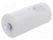 Capacitor: polypropylene; motors, run; 25uF; 470VAC; Ø45x93mm KEMET