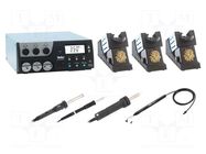 Station: service; 360W; 50÷550°C; 230VAC; 0÷15l/min; Ch: 3 WELLER